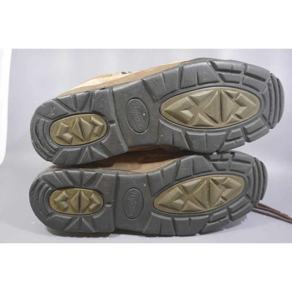 Vintage Vasque Alpha GTX Hiking Boots Mens Sz 13 Brown Suede Leather GoreTex